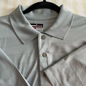 New with tags Grand Slam Golf Polo Color light gray size L